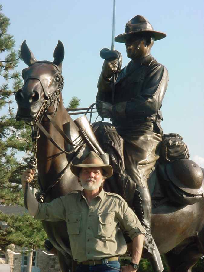 "Duty" a Monumental Bronze Sculpture Allegory by James Muir Bronze Allegorical Sculptor-Artist