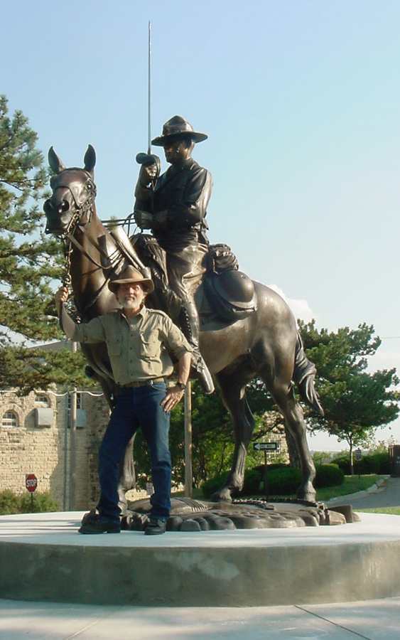 "Duty" a Monumental Bronze Sculpture Allegory by James Muir Bronze Allegorical Sculptor-Artist