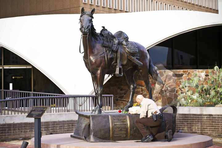 "They Served Well" a Monumental Bronze Sculpture Allegory by James Muir Bronze Allegorical Sculptor-Artist