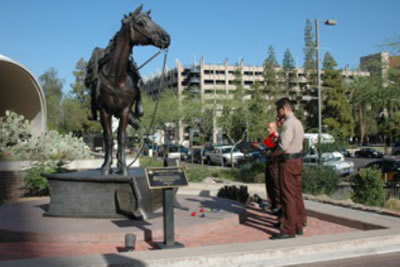 "They Served Well" a Monumental Bronze Sculpture Allegory by James Muir Bronze Allegorical Sculptor-Artist