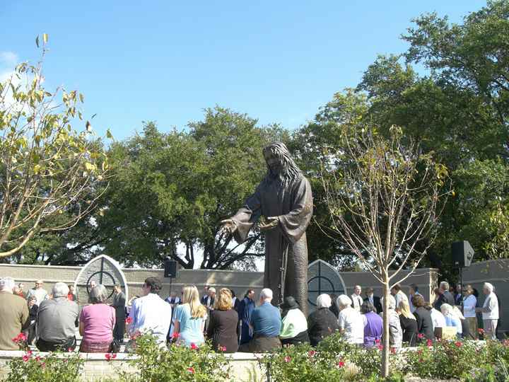 "Walk With Me" a Monumental Bronze Sculpture Allegory by James Muir Bronze Allegorical Sculptor-Artist