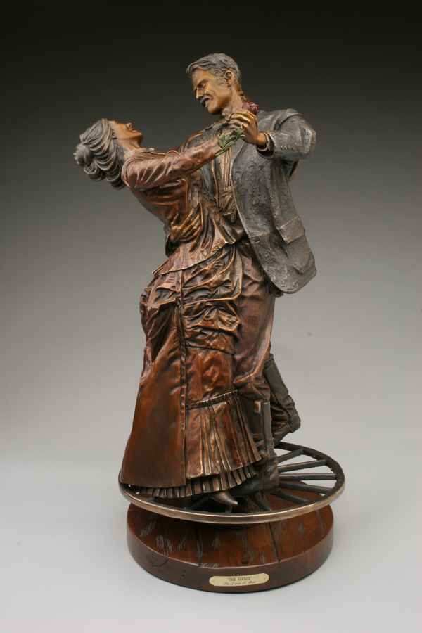 The Dance a Maquette Bronze Sculpture Allegory by James Muir Bronze Allegorical Sculptor-Artist