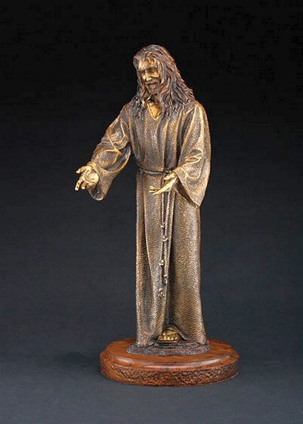 "Walk With Me" a Maquette Bronze Sculpture Allegory by James Muir Bronze Allegorical Sculptor-Artist